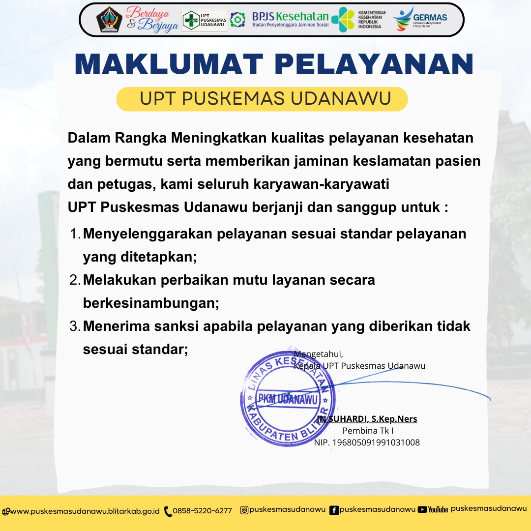 Maklumat Pelayanan